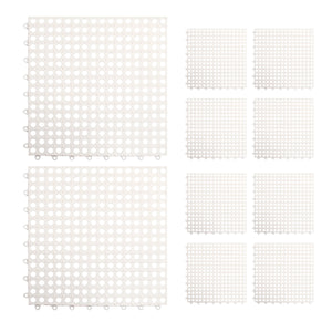 Interlocking Rabbit Cage Floor Mat Small Pet Cage Flooring Tiles