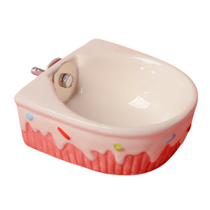 Hanging Pet Ceramic Bowl