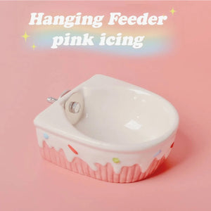 Hanging Pet Ceramic Bowl
