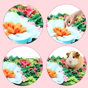 Small Pet Snuffle Feeding Mat Enrichment Pad