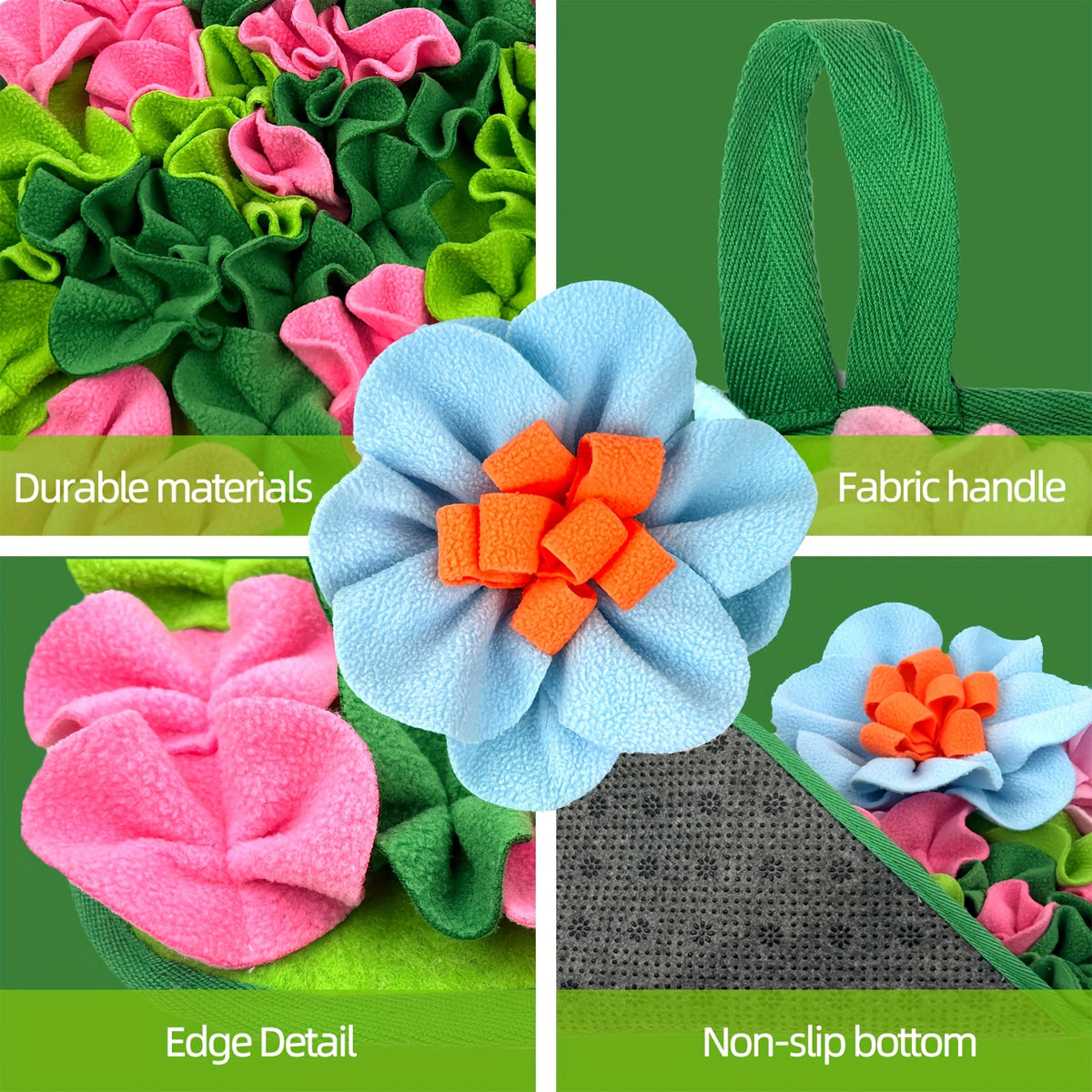 Small Pet Snuffle Feeding Mat Enrichment Pad