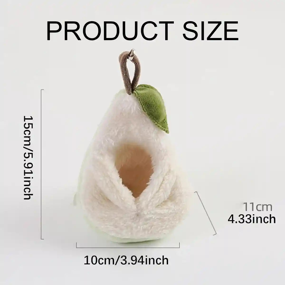 Pear-Shaped Hanging Pet Bed for Hamsters and Small Animals