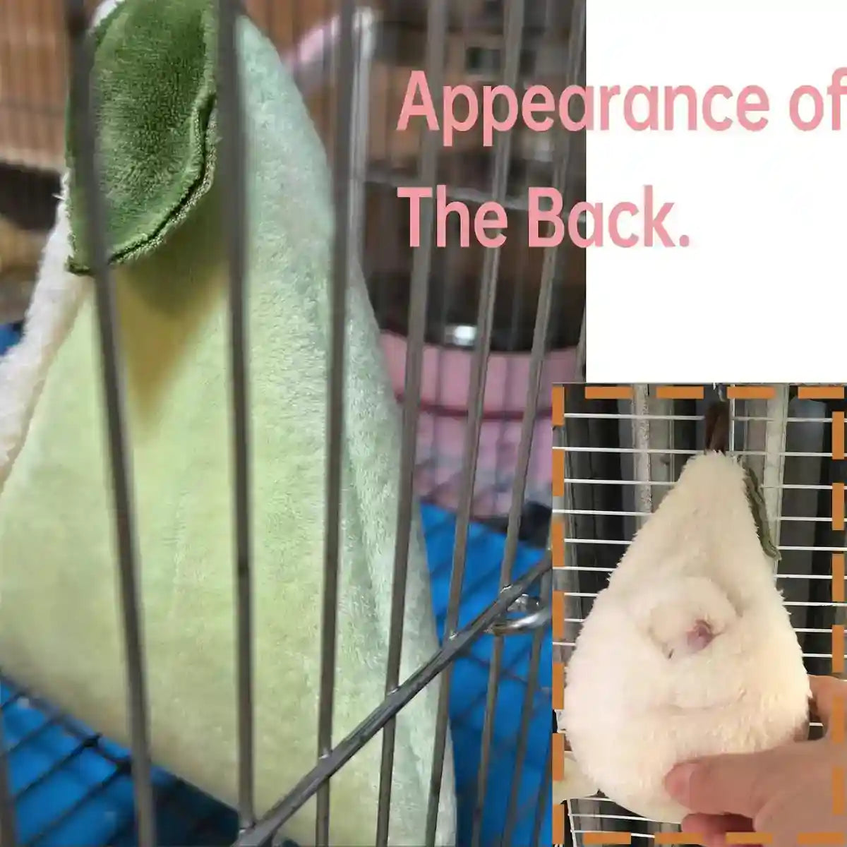 Pear-Shaped Hanging Pet Bed for Hamsters and Small Animals