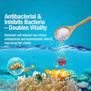Marine Sea Salt 2KG - Clownfish & Reef Aquarium Salt Mix