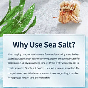 Marine Sea Salt 2KG - Clownfish & Reef Aquarium Salt Mix