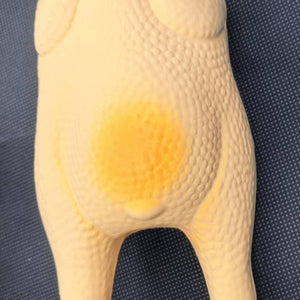 Squeaky Chicken Dog Toy Rubber Chew Toy