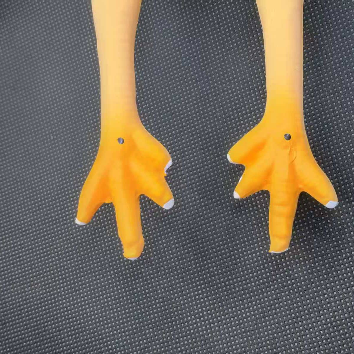 Squeaky Chicken Dog Toy Rubber Chew Toy
