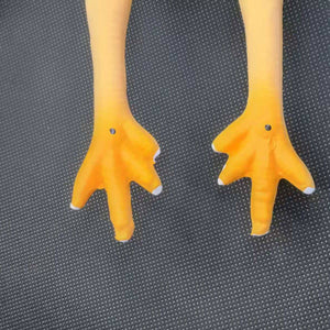 Squeaky Chicken Dog Toy Rubber Chew Toy