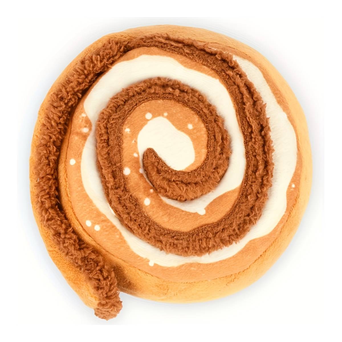 Squeaky Plush Donut Dog Toy Cinna-bone