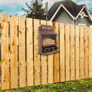 Squirrel Feeder Wooden Nut Bar Outdoor Hanging Feeder