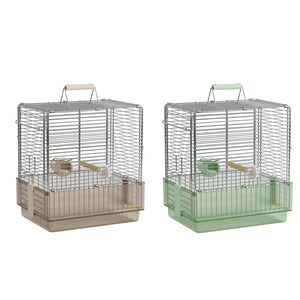 Stainless Steel Foldable Bird Cage With Handle