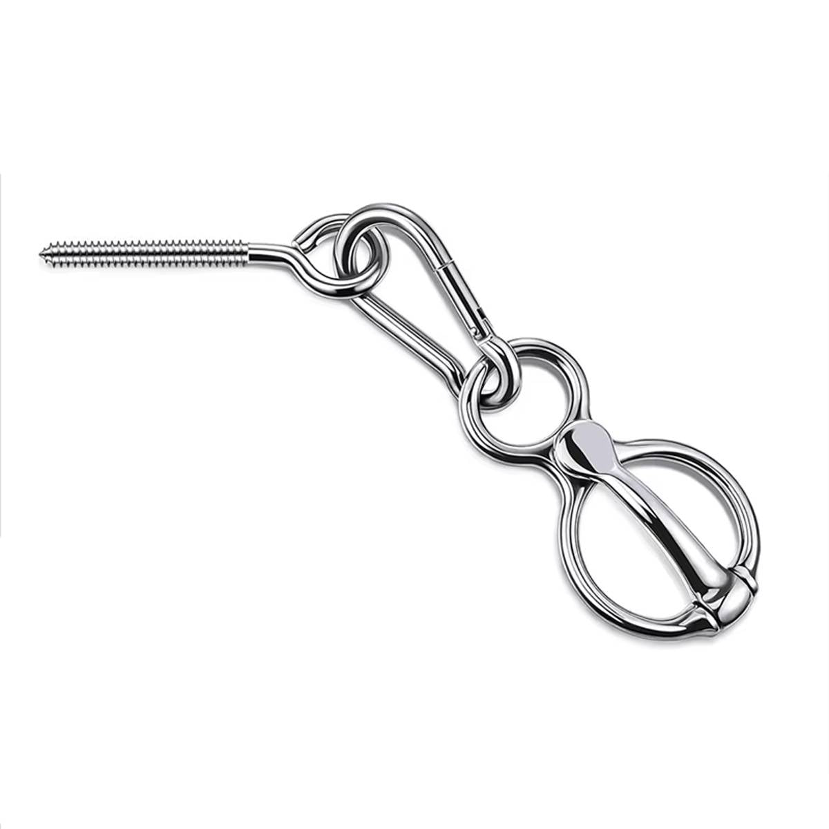 Stainless Steel Horse Tie Ring