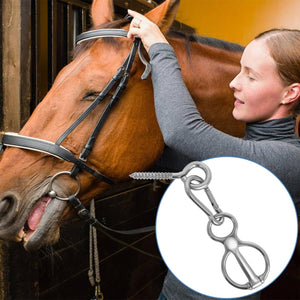 Stainless Steel Horse Tie Ring
