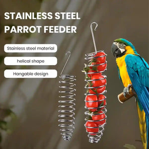 Stainless Steel Spiral Bird Feeder