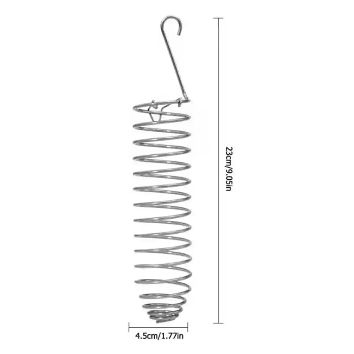 Stainless Steel Spiral Bird Feeder
