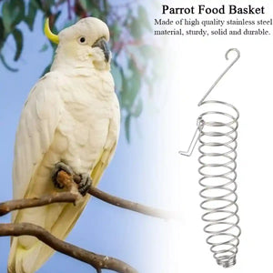 Stainless Steel Spiral Bird Feeder