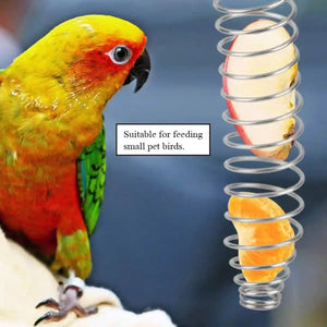 Stainless Steel Spiral Bird Feeder