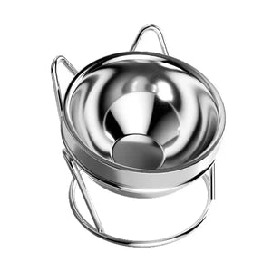 Elevated Stainless Steel Cat Bowl