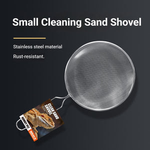 Stainless Steel Reptile Sand Shovel For Terrarium Cleaning
