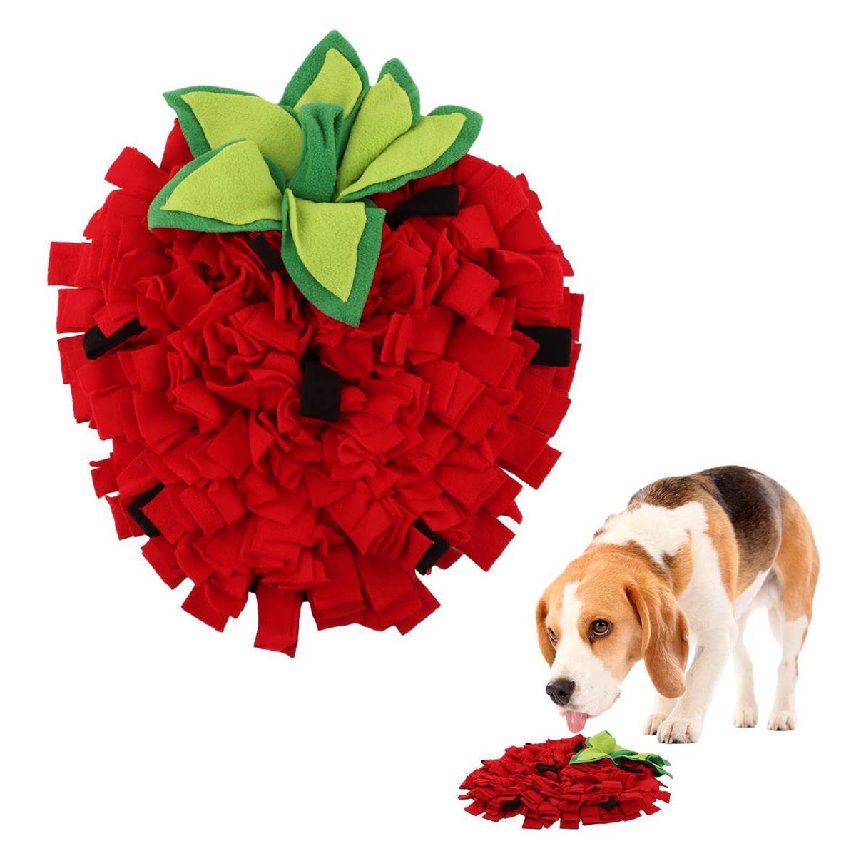 Strawberry Snuffle Mat For Dogs