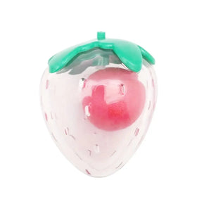 Strawberry Squeaky Dog Toy Durable Chew Toy for Interactive Play