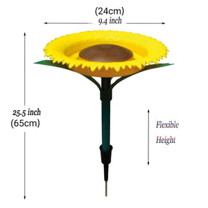 Sunflower Bird Feeder Outdoor Hanging Wild Bird Feeding Station