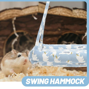 Small Pet Hammock Hanging Cage Bed