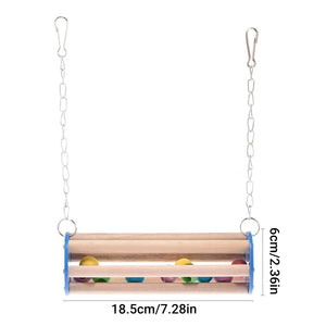 Pet Bird Chew Toy Swing Parrot Toy