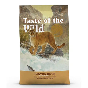 Taste of the Wild Canyon River Cat Food Grain-Free Trout & Smoked Salmon Formula 2kg/6.6kg