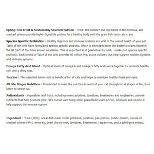 Taste of the Wild Canyon River Cat Food Grain-Free Trout & Smoked Salmon Formula 2kg/6.6kg