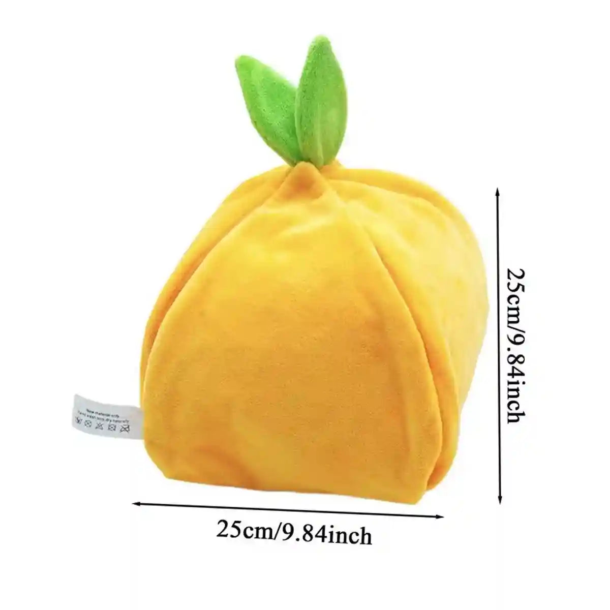 Interactive Orange Plush Snuffle Toy for Dogs