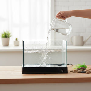 30cm Glass Reptile Tank with Drain Control