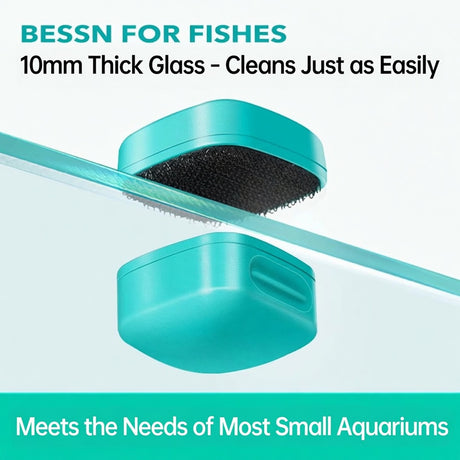 Mini magnetic aquarium glass cleaner for glass up to 10mm – product view 7