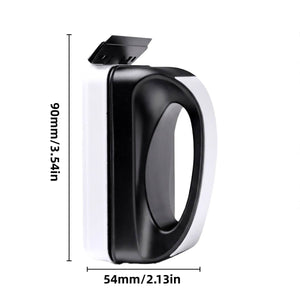 Small Magnetic Aquarium Glass Cleaner with Scraper
