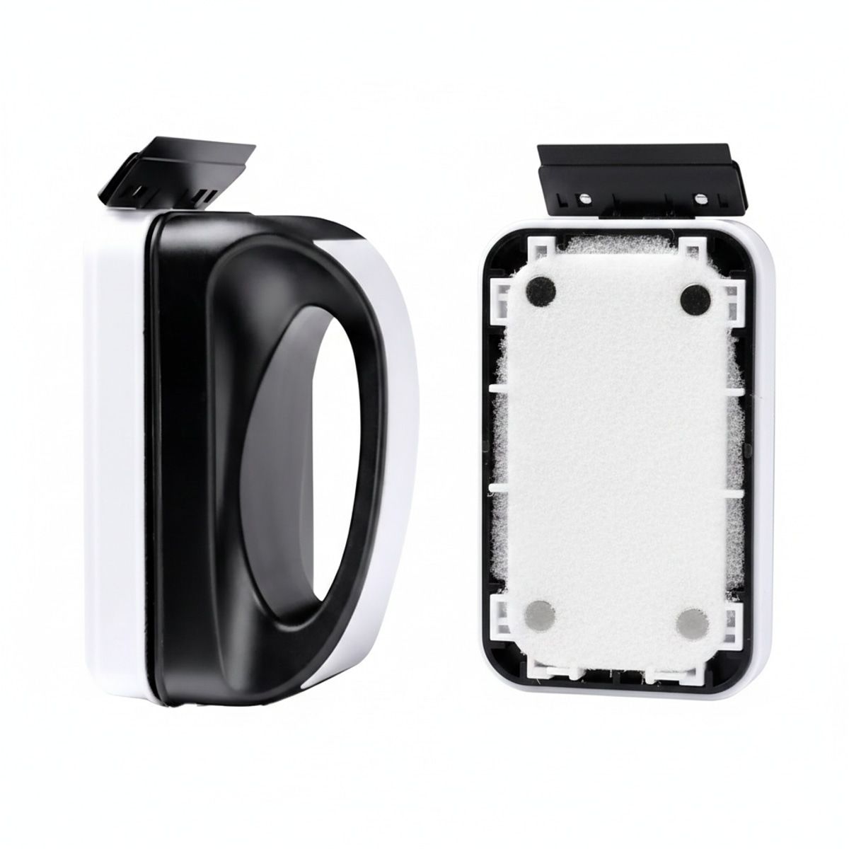 Small Magnetic Aquarium Glass Cleaner with Scraper