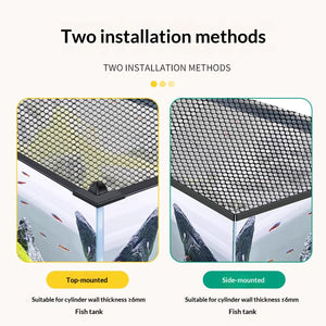 Fish Tank Cover Anti-Jump Net with Magnetic Mount (40 x 60 cm)