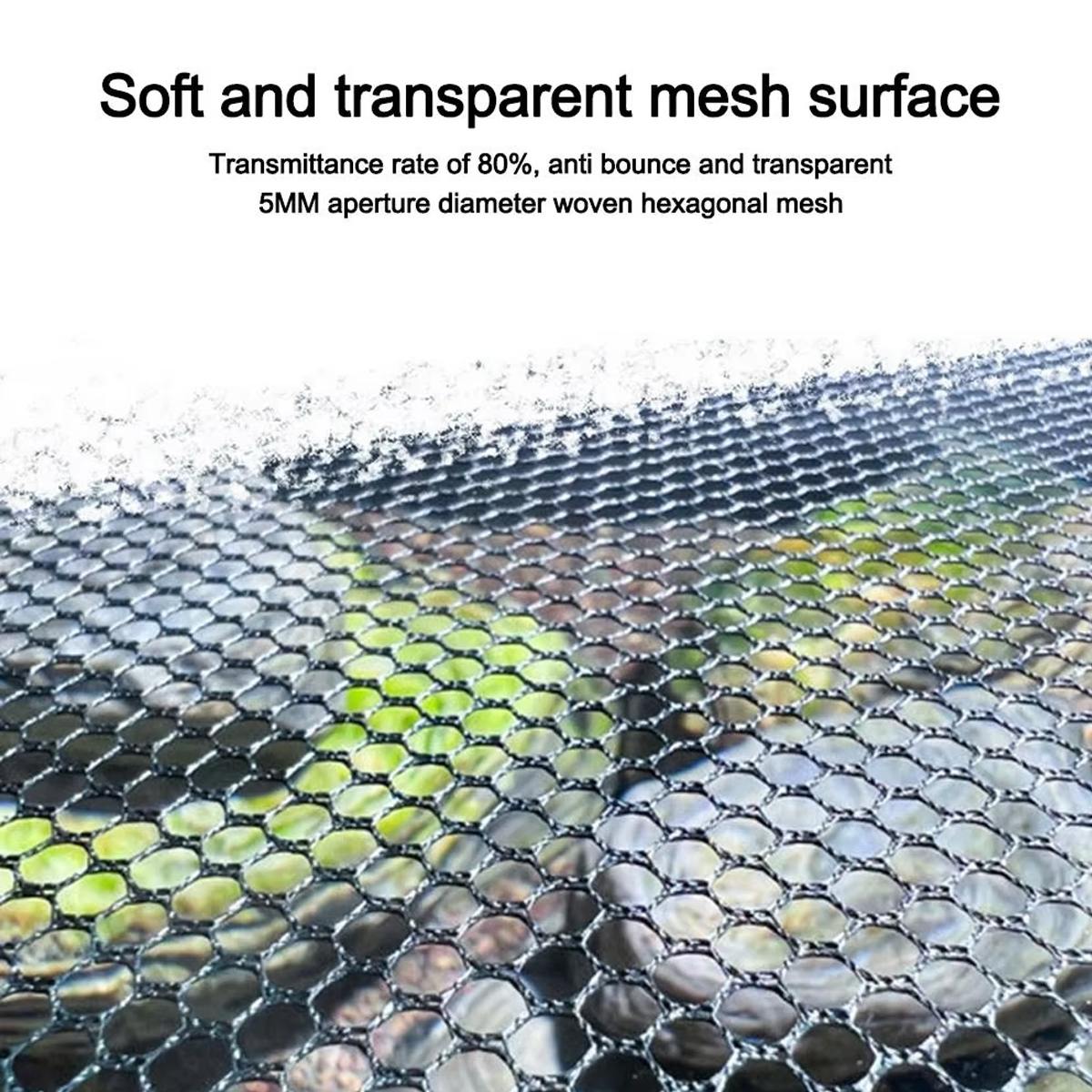 Fish Tank Cover Anti-Jump Net with Magnetic Mount (40 x 60 cm)