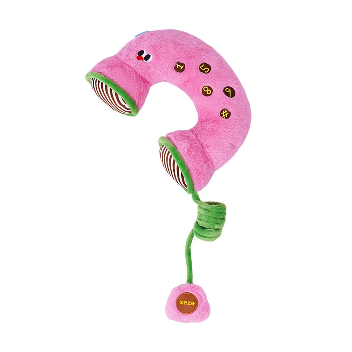 Retro Phone Dog Plush Toy