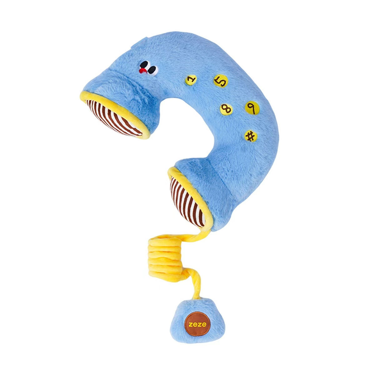 Retro Phone Dog Plush Toy