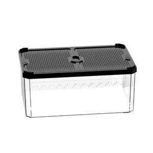 Stackable Reptile Terrarium Breeding Box with Magnetic Lid (Small)