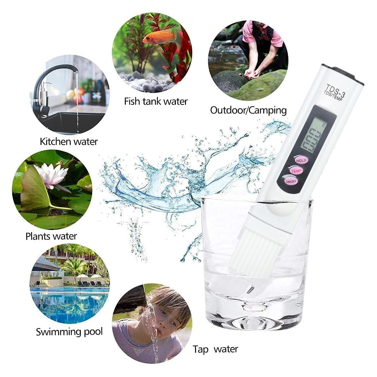 Fish Tank TDS Water Quality Testing Pen Water Quality Testing Pen