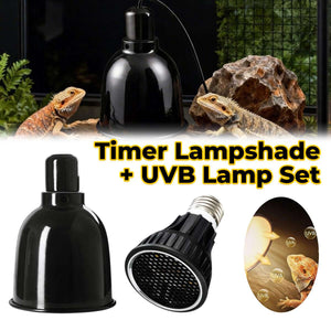 Reptile Lamp Shade Timer - Cleen Turtle Drying Backlight (A/B/C)