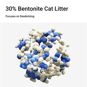 Cat Litter Box + Pidan Cat Litter 2.4kg*4