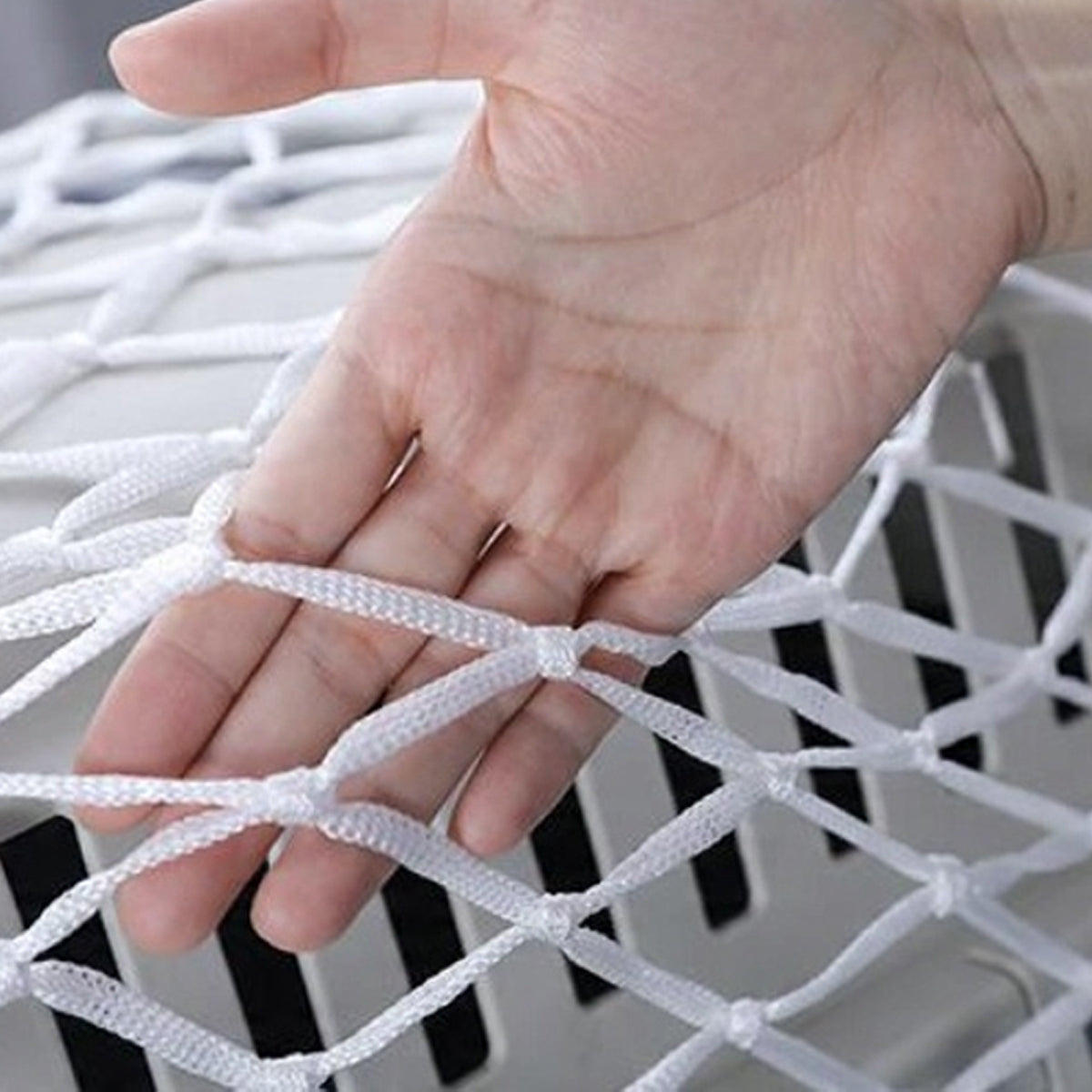 Protective Nylon Pet Carrier Net for Travel Safety and Ventilation