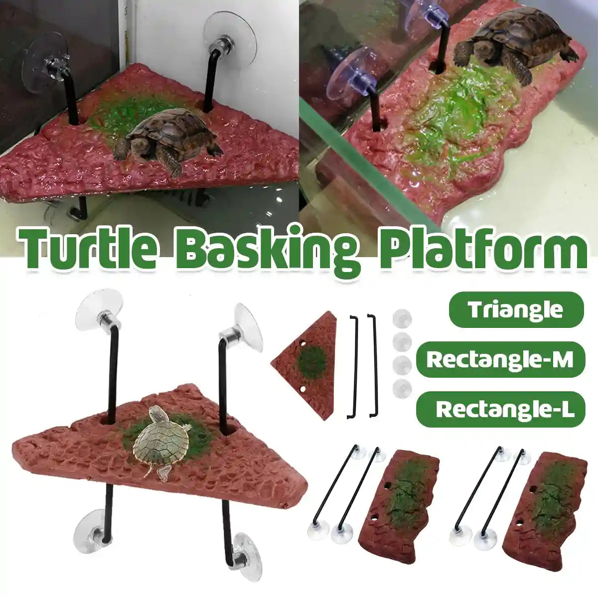 Pet Turtle Sunning Platform For Deep Water Tanks