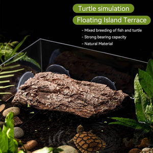 Turtle Basking Terrace - Tortoise Climbing Platform with Ramp
