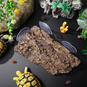 Turtle Basking Terrace - Tortoise Climbing Platform with Ramp
