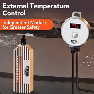 Turtle Tank Heater - Smart Digital Display Heating Rod (25W/50W)