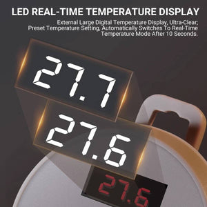 Turtle Tank Heater - Smart Digital Display Heating Rod (25W/50W)