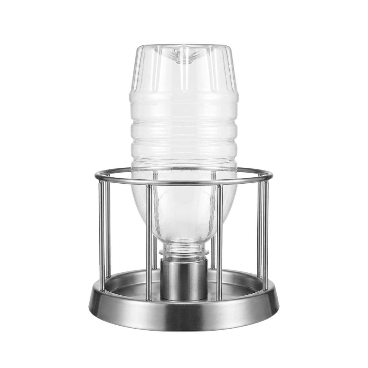 Stainless Steel Turtle Water Feeder Automatic Reptile Drinker